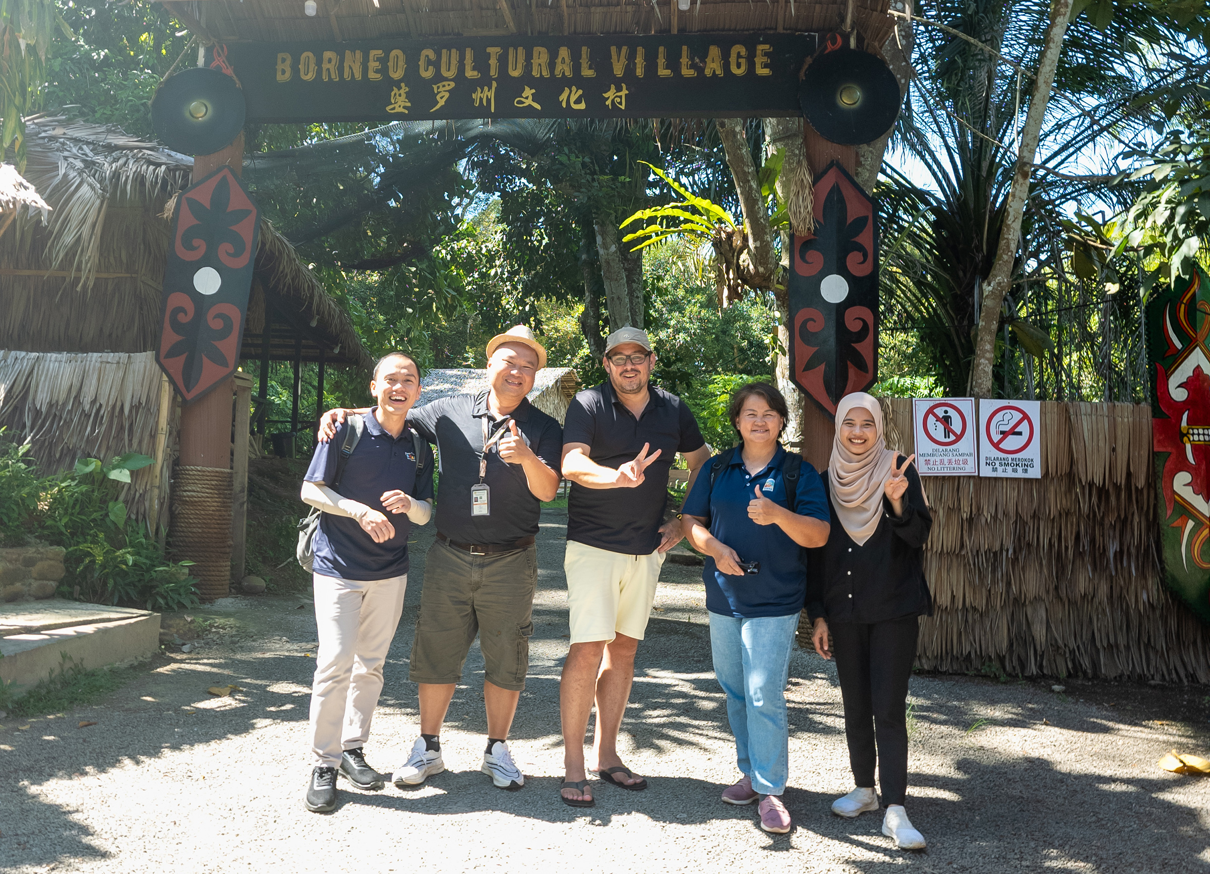 A fun day out at the Borneo Cultural Village