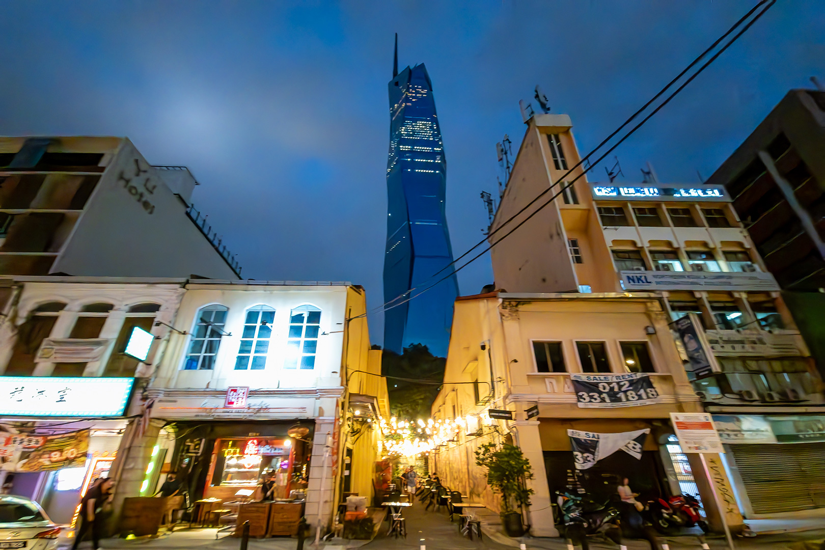 Chinatown in Kuala Lumpur